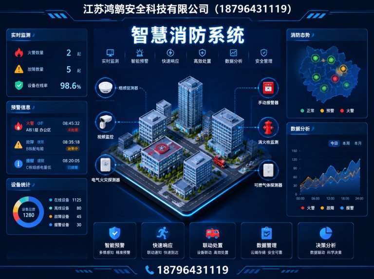 中山消防通信指挥展示图